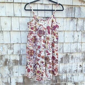 Suzy Shier Printed Flare Straps Summer Dress